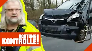 Heftiger Auffahrunfall: Ist das Auto noch etwas wert? 2/2 | Achtung Kontrolle | Kabel Eins