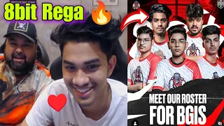 Rega on Team 8bit 5th Player ♥️😘