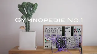 Erik Satie 'Gymnopedie No.1' on Modular Synthesizer : Once upon a time in Paris