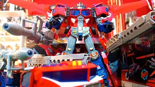 TRANSFORM AND ROLLOUT - TR 02 Commander of star - OPTIMUS PRIME GALAXY CONVOY