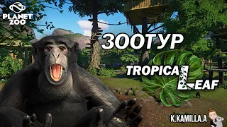 PLANET ZOO — TROPICAL LEAF | ЗООТУР | ПОХОД В ЗООПАРК