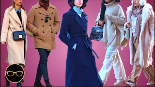 How to Dress at 4°c - Street Style Winter Fashion outfits ideas in Italy
