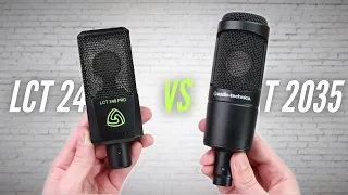 Best BUDGET Microphones For Vocals - Audio-Technica AT2035 vs. Lewitt LCT 240 Pro