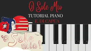 Tutorial piano O sole mio. Nivel 2/5