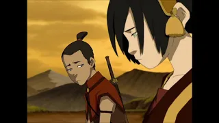 Avatar The Last Airbender: Sokka and Toph talk about Katara