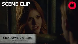 Shadowhunters | Season 2, Episode 4: Clary Visits Jace In Prison | Freeform