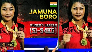 JAMUNA BORO//Gives INDIA winning start at World Women's Boxing Championships.04/10/2019