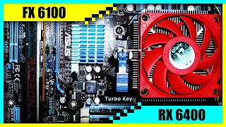 FX 6100 + RX 6400 Gaming PC in 2022 | Tested in 8 Games