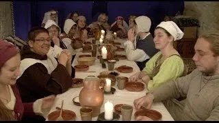 Repas médiéval au château