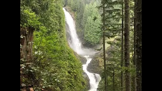 Wallace Falls State Park, 10 mi hike, Stevens Pass, Washington