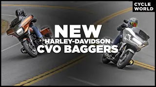 Riding the ALL-NEW HARLEY-DAVIDSON CVO 121