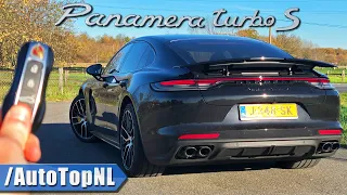 2021 PORSCHE PANAMERA TURBO S *318KMH* REVIEW on AUTOBAHN [NO SPEED LIMIT] by AutoTopNL