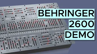 Behringer 2600 Gray Meanie Sound Demo (no talking)