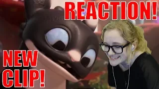 REACTION to How to Train Your Dragon: Homecoming Clip (NO SPOILERS)