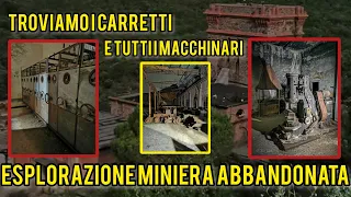 I MACCHINARI FUNZIONANO ANCORA! | ESPLORAZIONE MINIERA ABBANDONATA JAVA URBEX & URBEXPLORATION |