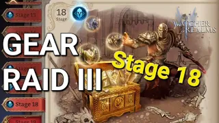 GEAR RAID 3 Stage 18 - Watcher of Realms