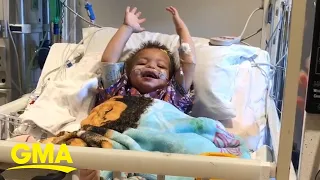 2-year-old gets kidney from a mom of 3 who followed his story on Facebook | GMA Digital