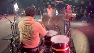 Graves Into Gardens - Elevation Worship ( Drum cam /IEM mix )