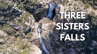 The hidden gem of San Diego. Hike to Three sisters waterfall. 🥾⛰