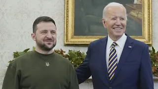 WATCH | President Biden and Ukraine President Zelenskyy hold briefing at the White House