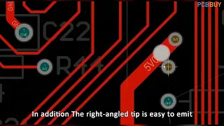 Can PCB tracing be routed at right angles?(quick answer)