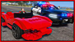 GTA 5 Roleplay - cops get MAD trolling in Lego Car | RedlineRP