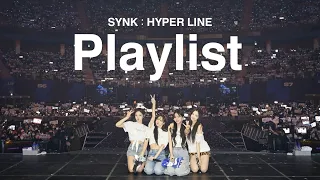 𝐏𝐥𝐚𝐲𝐥𝐢𝐬𝐭 SYNK : HYPER LINE 🔮  에스파 콘서트 셋리 플레이리스트 (미발매곡 포함) l 케이팝 플레이리스트