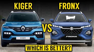 Maruti Suzuki Fronx Vs Renault Kiger | Detailed comparison | Fronx VS Kiger | Which is better?