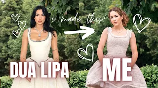 I FINISHED DUA LIPA'S MET GALA LOOK (Part 2) - THISISKACHI DIY