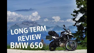 BMW G650GS Sertao Long Term Review