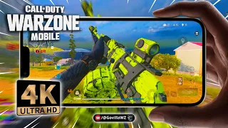 WARZONE MOBILE 60 FPS MAX GRAPHICS GAMEPLAY 4K