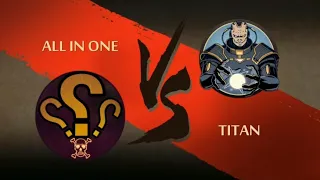 Shadow Fight 2 Undefeated All In One Vs Titan