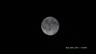 Scary Full Moon w/Canon T2i - May 25th, 2013