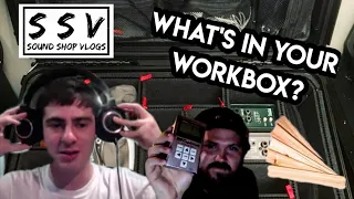 What's In Your Audio Workbox? With Touring Engineers Grunie and Cale ConRAD