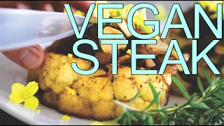 HOW TO MAKE A GORDON RAMSAY VEGAN CAULIFLOWER STEAK [VEGAN RECIPES]