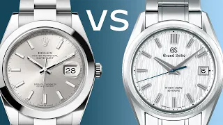 Rolex Datejust 41 VS Grand Seiko White Birch — Rolex vs Grand Seiko: The King and The Contender