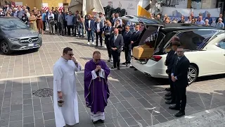 i funerali di Giandonato Morra in Duomo 2