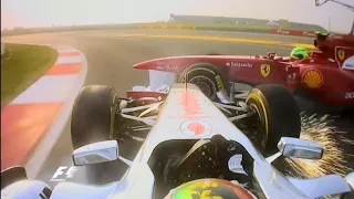 F1 2011 Onboard Crashes Part 3