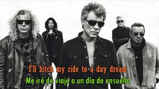 BON JOVI - Living with the ghost (lyrics / subtitulado)