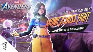 Marvel's Avengers - Beating the Odds | Monica Boss Fight & Funny Moments Ft. Jetg360 & Skull8800