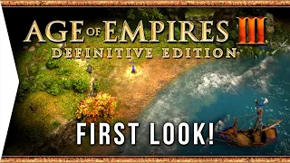 AGE OF EMPIRES III: Definitive Edition ► Tutorial Basics! - Gameplay Impressions & Early Look