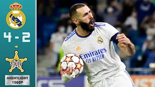 Real Madrid vs FC Sheriff 4-2 (agg) Highlights & Goals - Group Stage | UCL 2021/2022