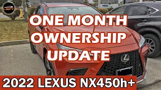 One month ownership update - 2022 Lexus NX450h+ #Lexus #NX450h+