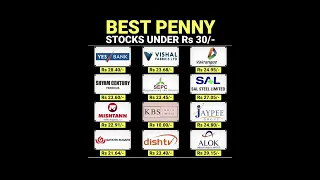 BEST PENNY STOCKS UNDER 30 Rs 🤑 | best stocks for long term investment 🤑 #stockmarket