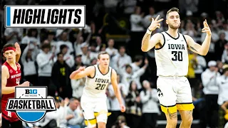 Rutgers at Iowa | Highlights | Big Ten Men's Basketball | Jan. 29, 2023