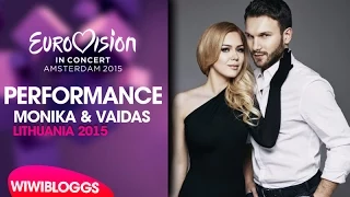 Live: Monika and Vaidas - This Time @ Eurovision in Concert, Amsterdam | wiwibloggs