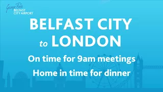 Fly Belfast City to London - All Winter Long