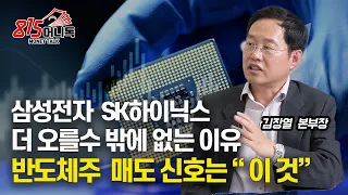 SK하이닉스, 삼성전자 밀릴 때마다 사야 하는 이유? 단, 이 신호 나오면 매도하세요! / 반도체 소부장 투자 할 주식은 "이것 "  | 김장열 본부장