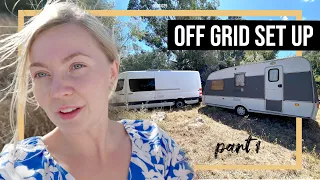 Driving to Portugal to start an OFF GRID Homestead | Van Life