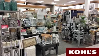 KOHL'S SPRING SUMMER HOME DECOR - SHOP WITH ME SHOPPING STORE WALK THROUGH 4K